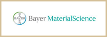 Bayer MaterialScience brand emblem and text.